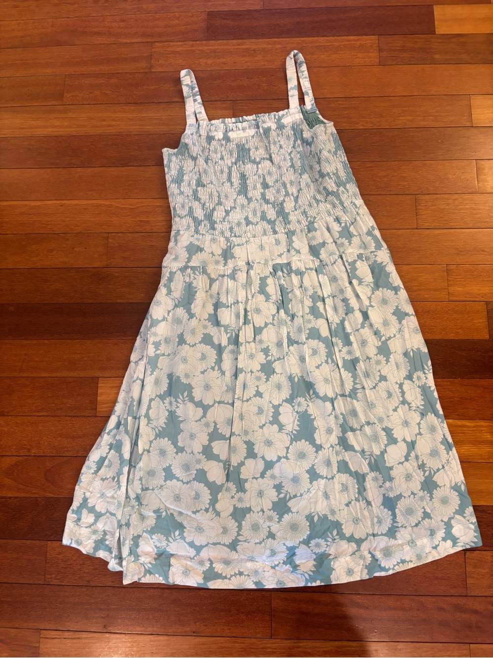 ON 34TH Floral Print Spaghetti Strap Midi Dress Women's Plus Size 2XL XXL